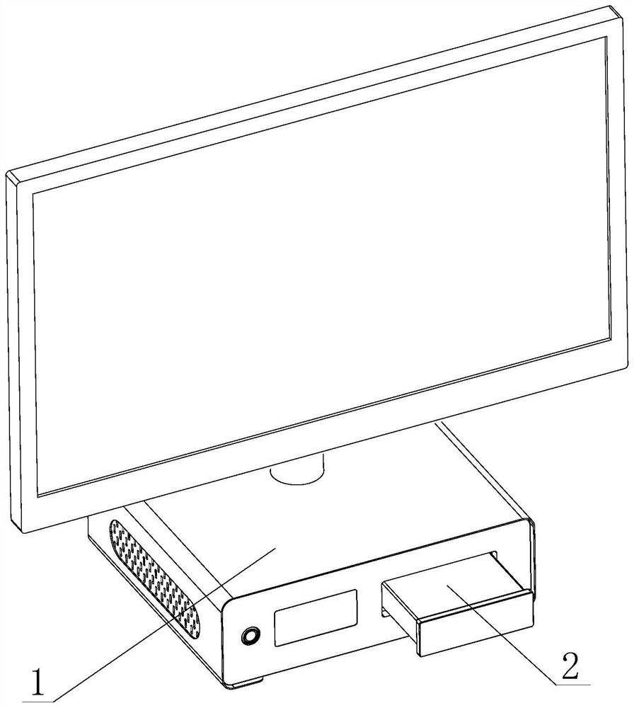 Hidden key panel structure