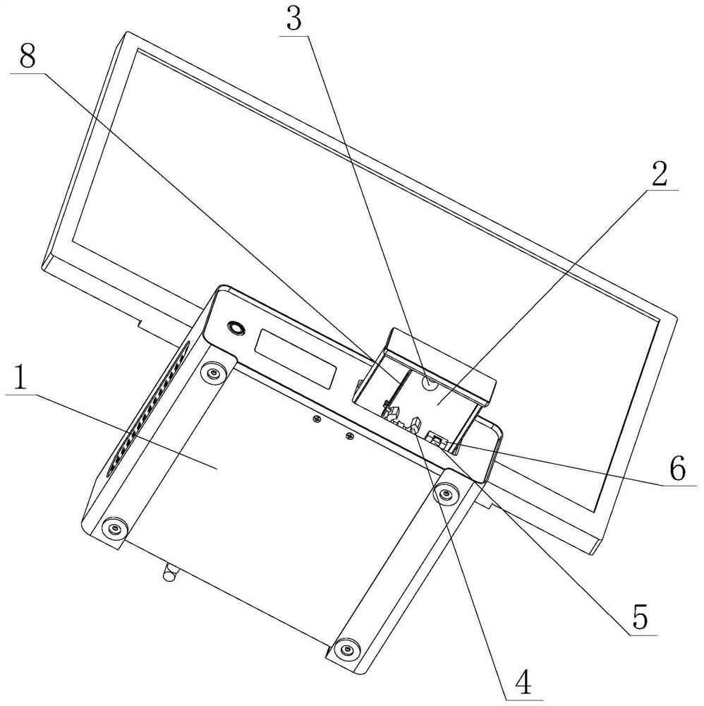 Hidden key panel structure