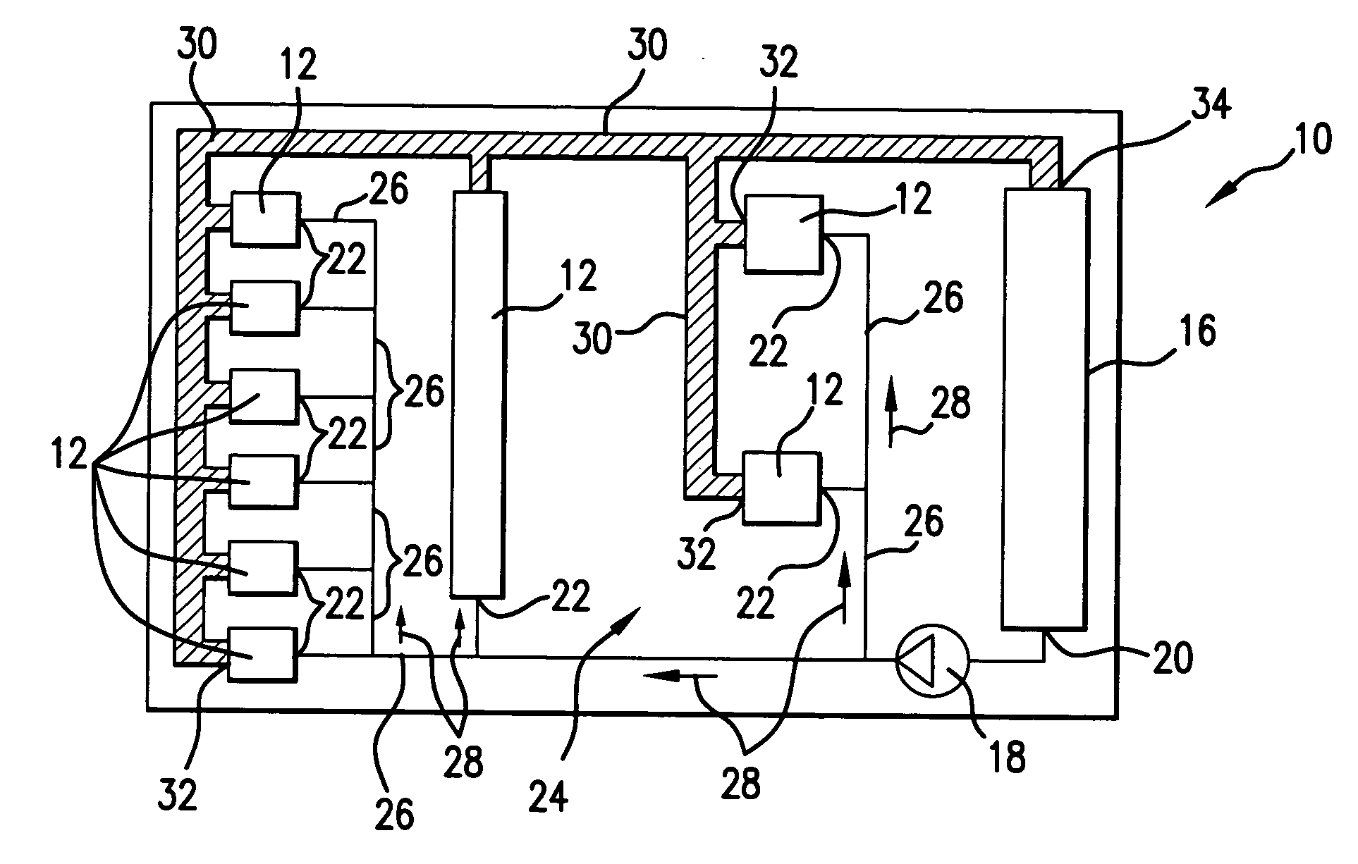 Compact heat exchanging device based on microfabricated heat transfer surfaces