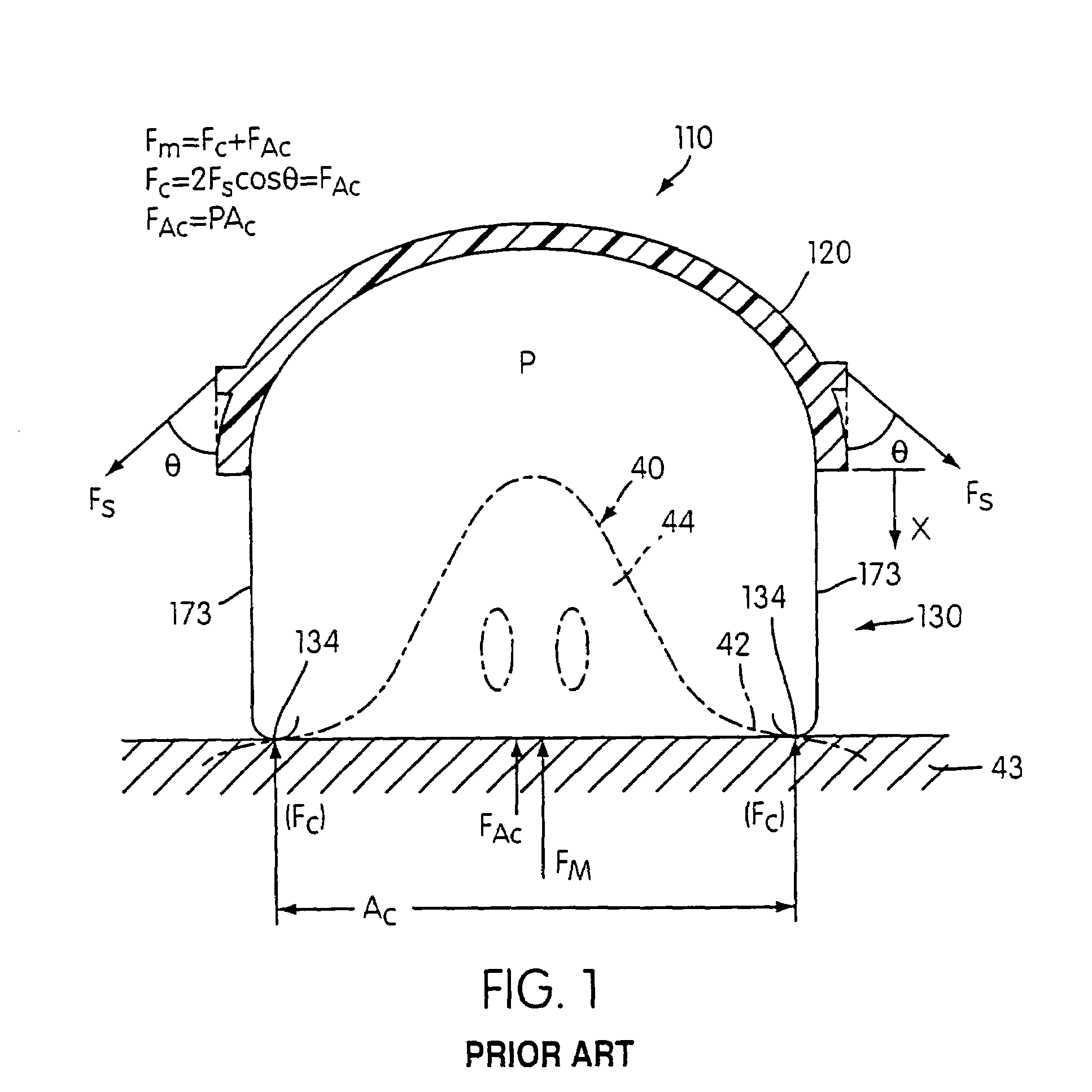 Mask with gusset