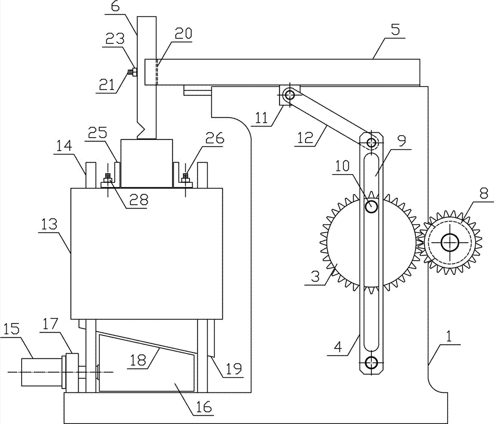 Profile surface slotting device