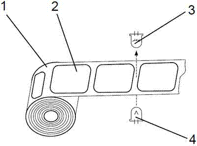 Adhesive delivering ink-jet ticket printer