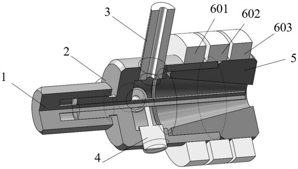 A Self-cooling Microwave Enhanced Electric Thruster