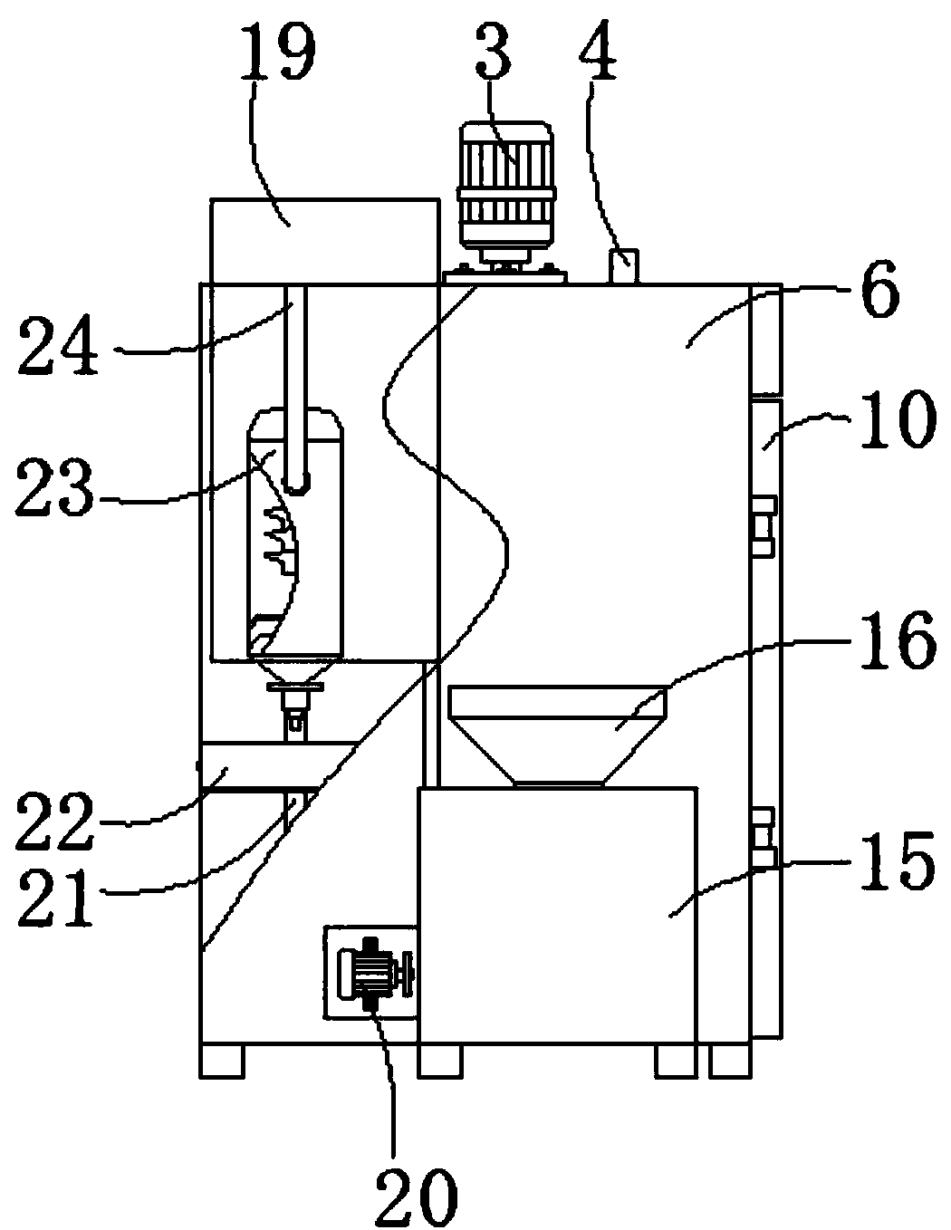 Smoking oven for processing of prepared foods of beef and mutton