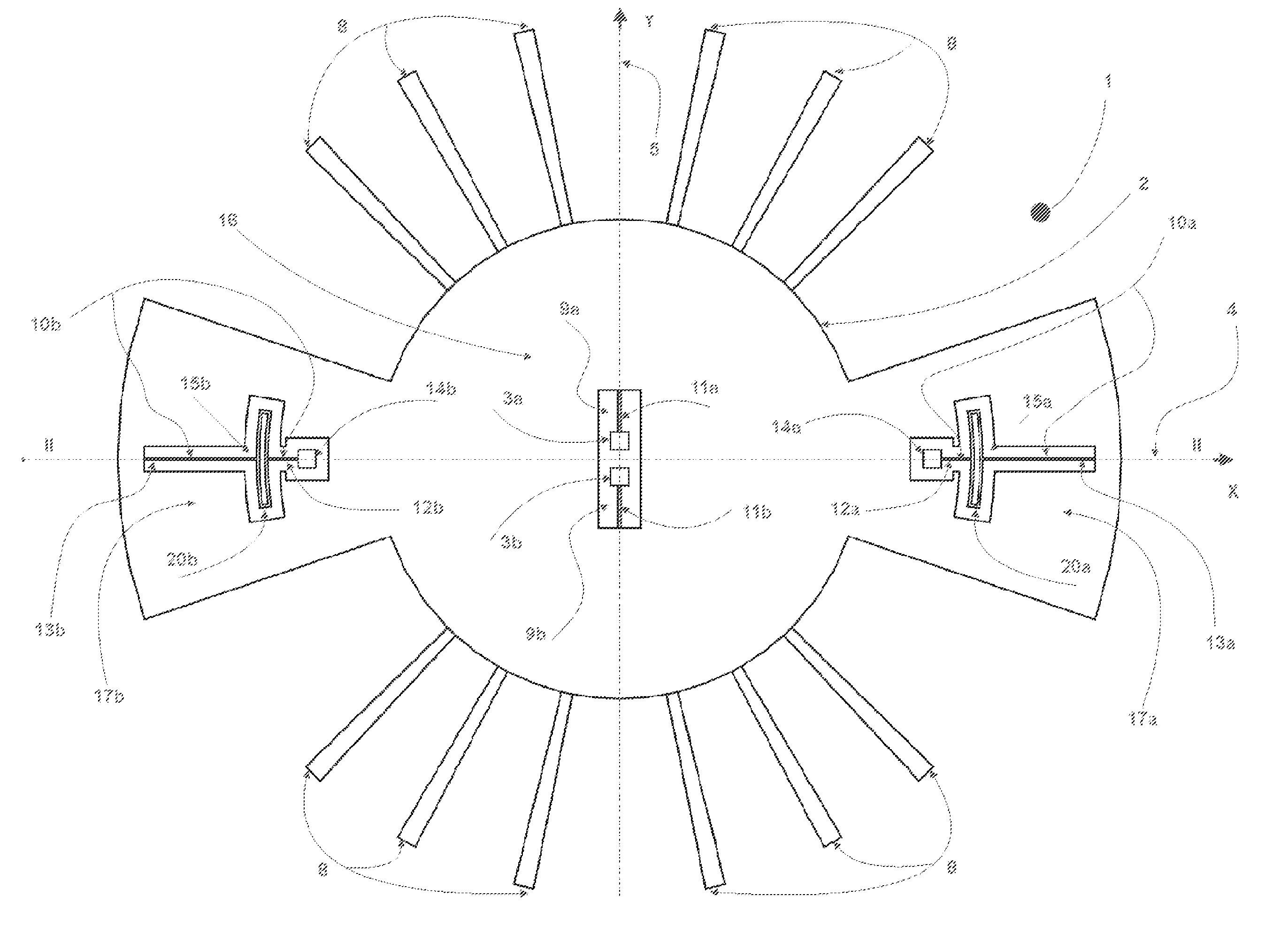 Micromechanical rate-of-rotation sensor