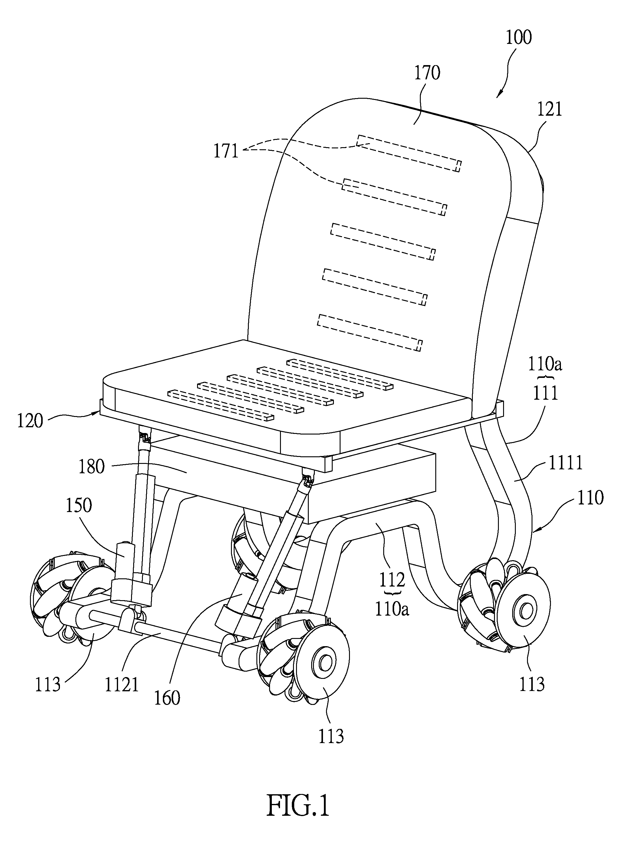 Movement device having a stewart platform