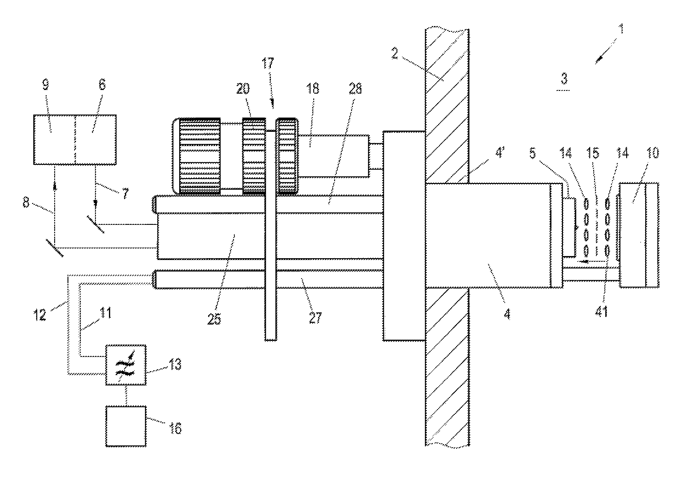 Device for FTIR absorption spectroscopy