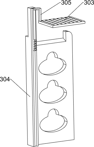 Water immersion type environment-friendly plastic particle cooling device