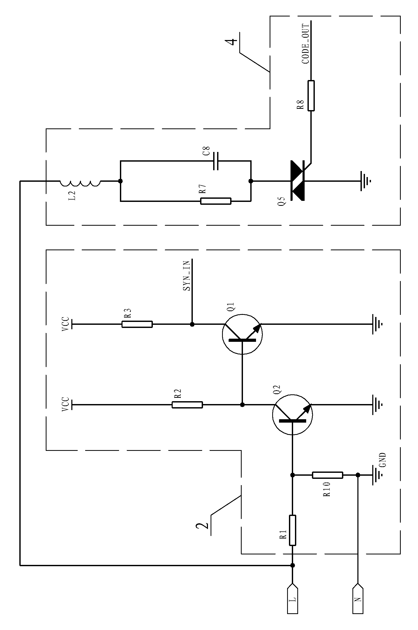 Power line carrier communication module