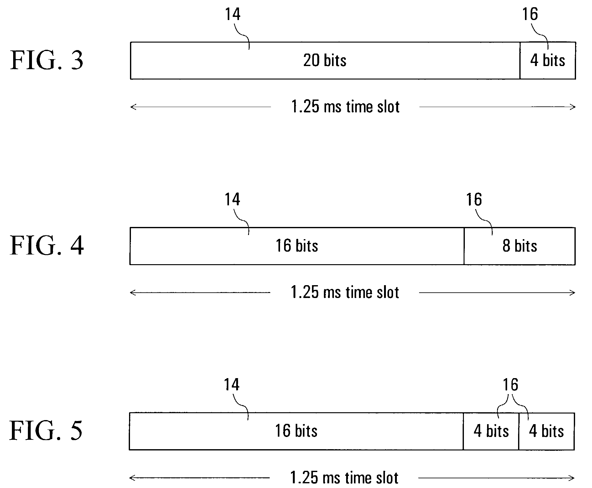 Communication of control information in wireless communication systems