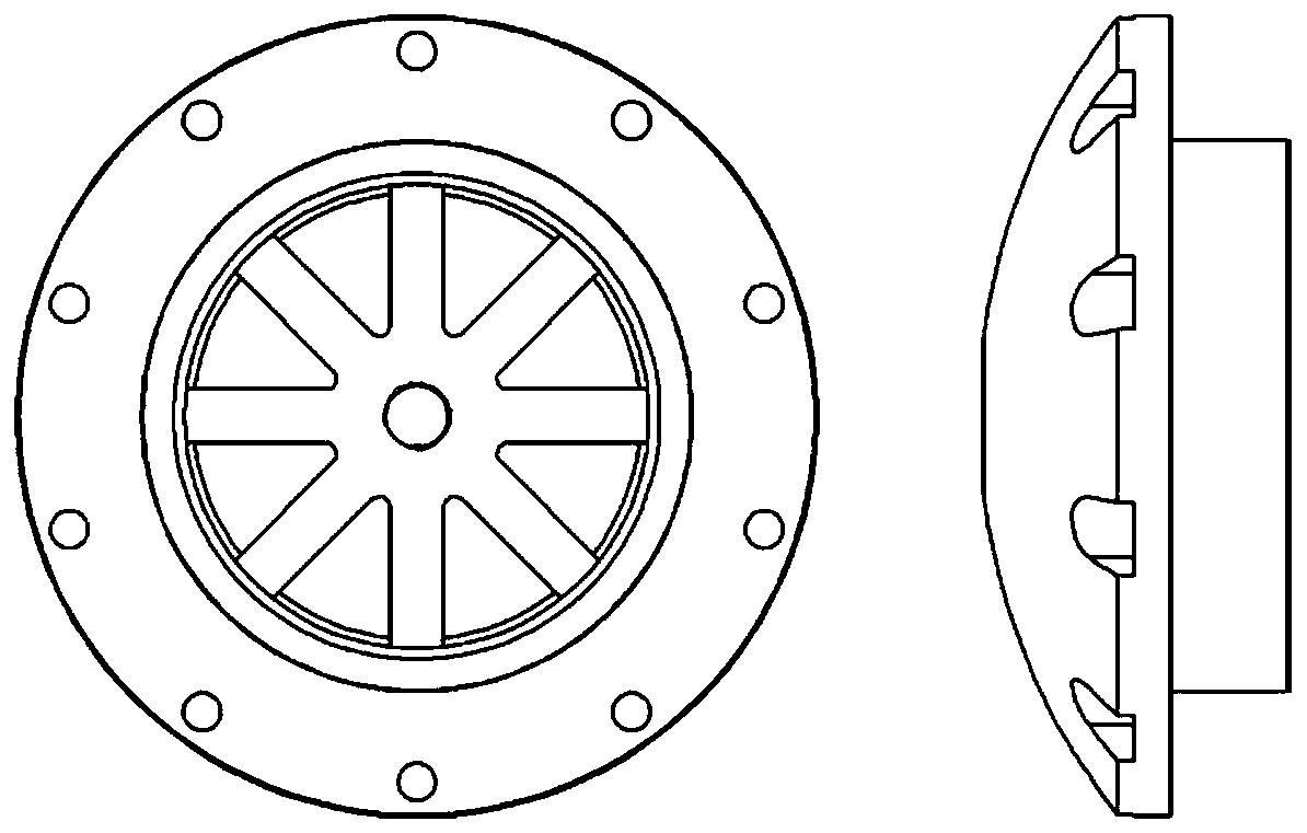 Large depth ocean optical device capable of enhancing sealing