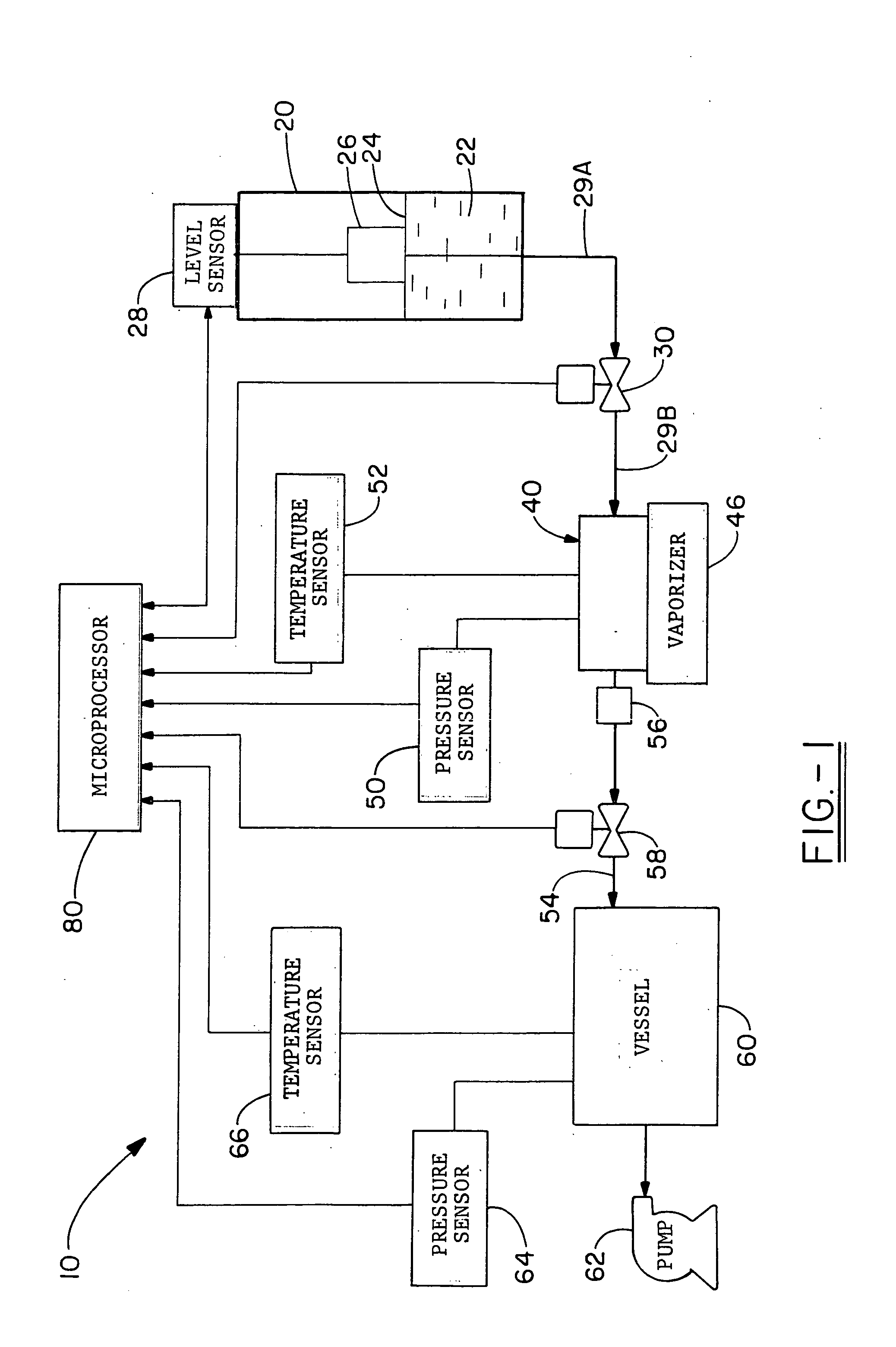 Method and apparatus for low energy vaporization of liquid oxidizing agents or solutions