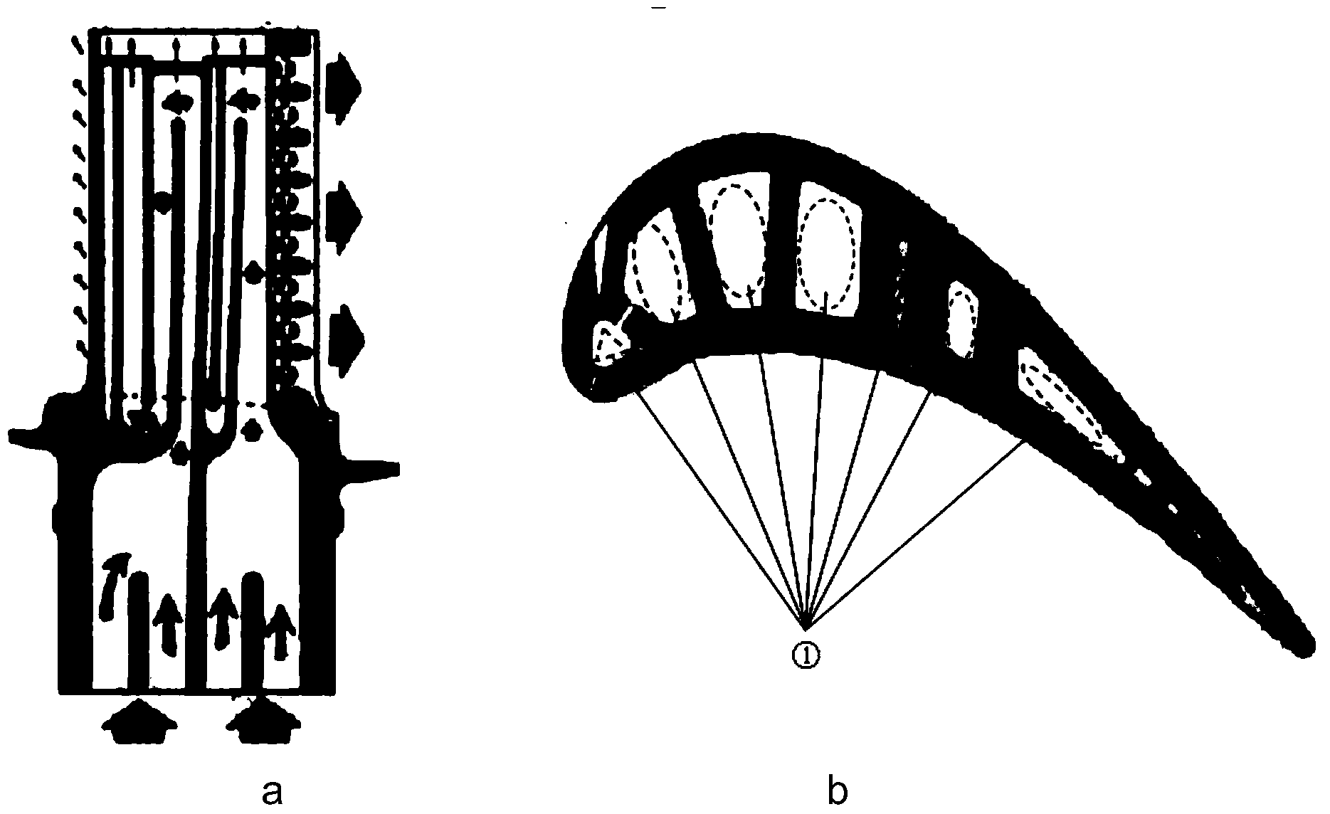 Advanced turbine cooling method based on porous media and super-critical state fluid circulation