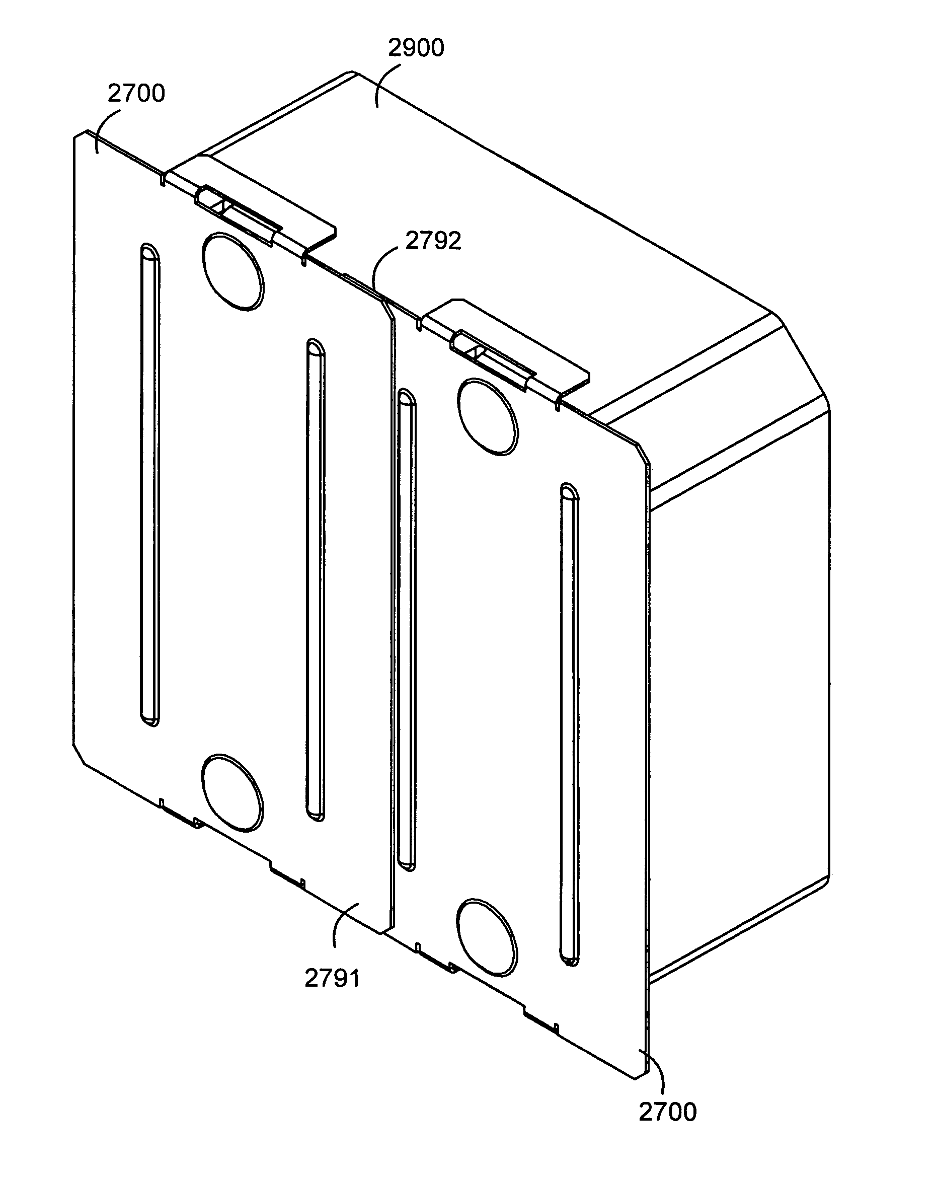 Electrical distribution wiring module