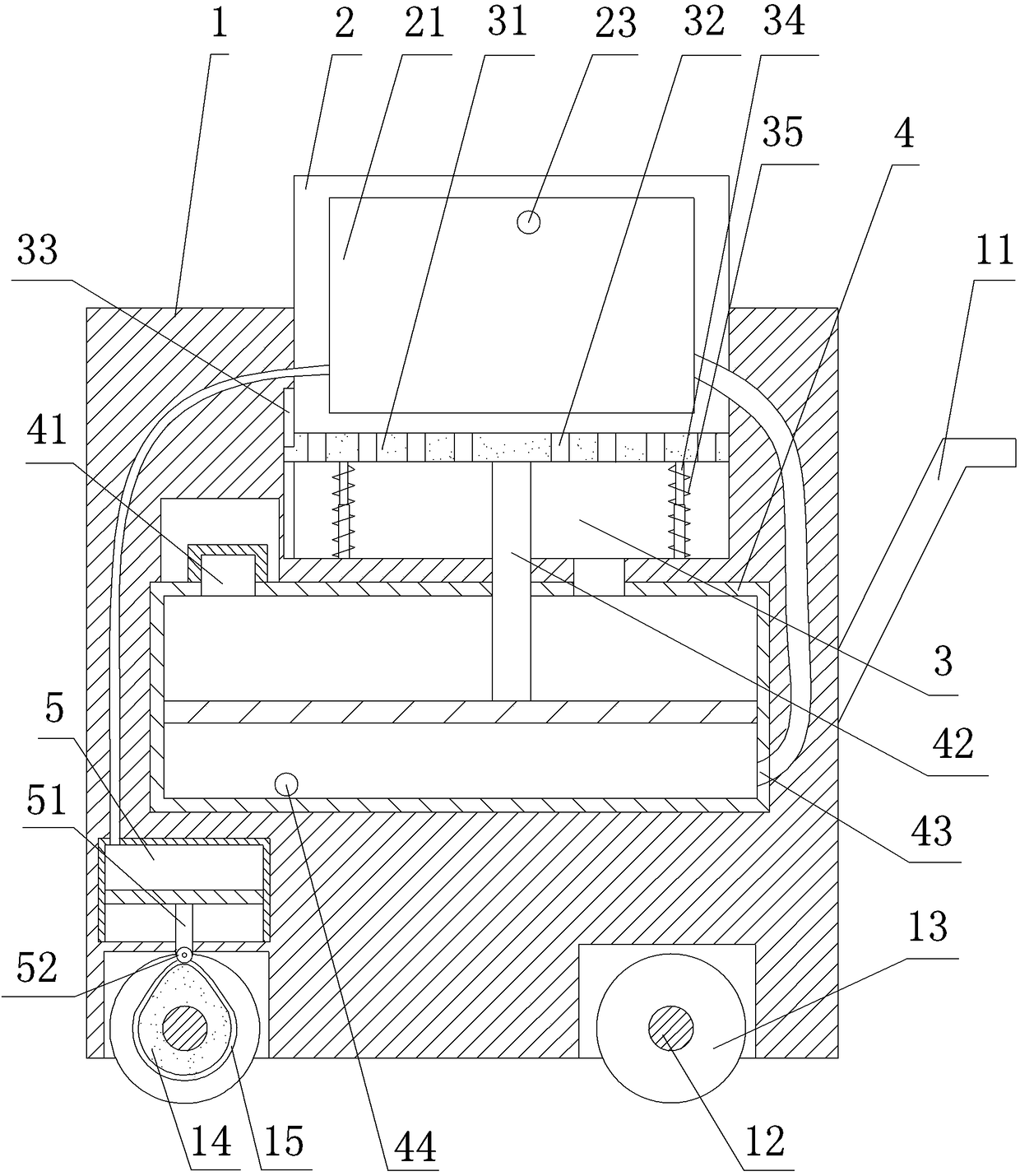 Circuit board transporting device