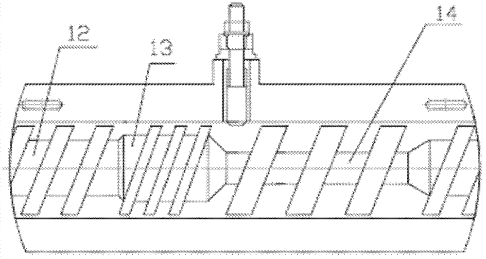 Continuous adjustable and controllable water vapor sealing type double screw rod extruder