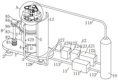 A waste rubber thermal regeneration device and thermal regeneration method thereof