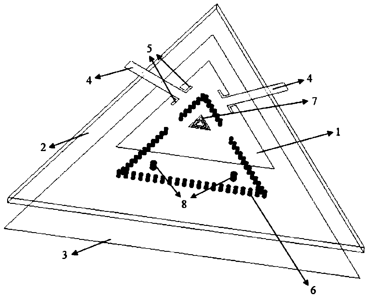 An Integrated Substrate Waveguide Three-pass Band Filter Based on Complementary Split Resonator