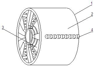 Driving roller for belt line