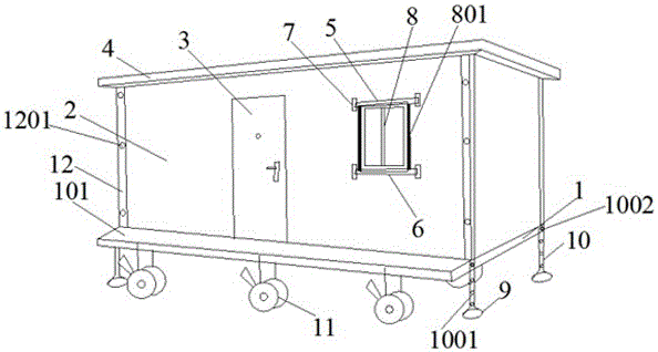 a prefabricated house