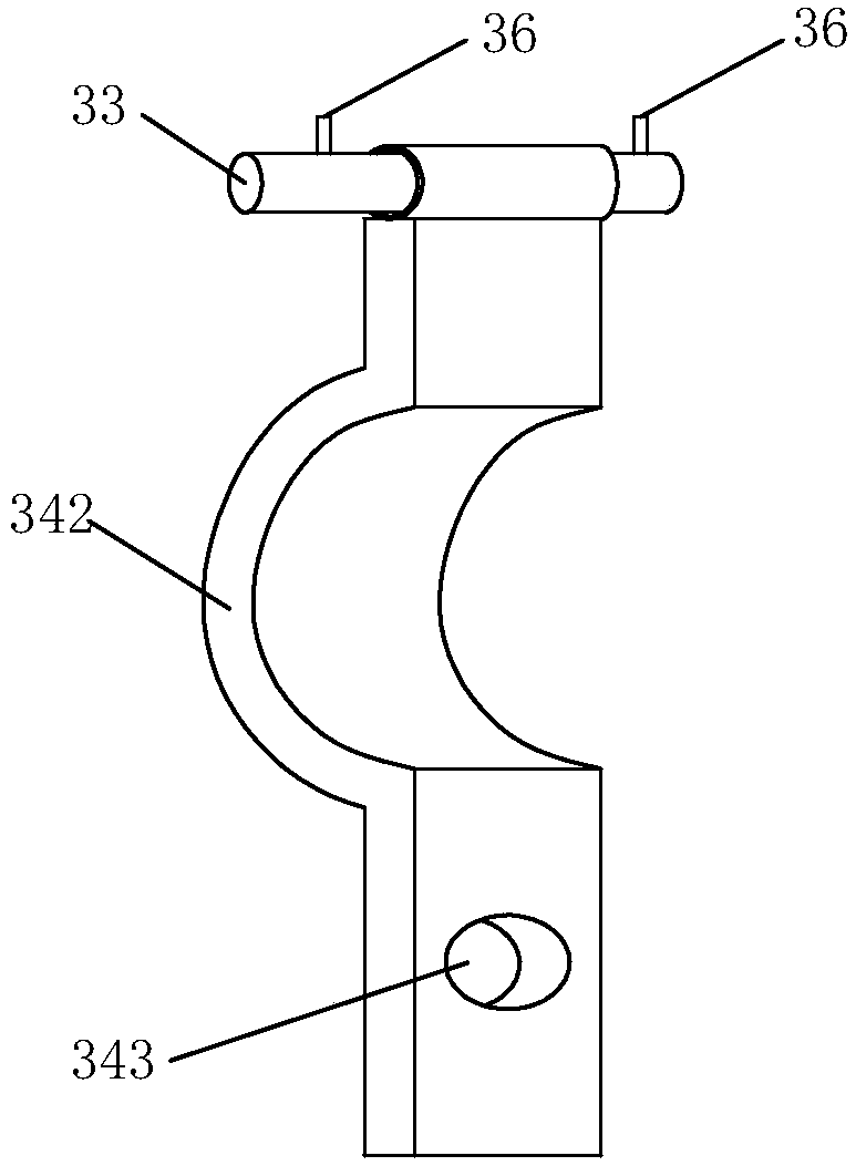 Vaginal speculum capable of conveniently fixing abortion suction tube