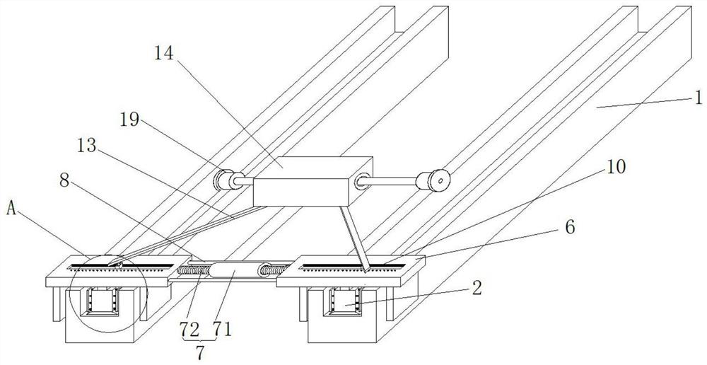 A track groove wall cleaning device