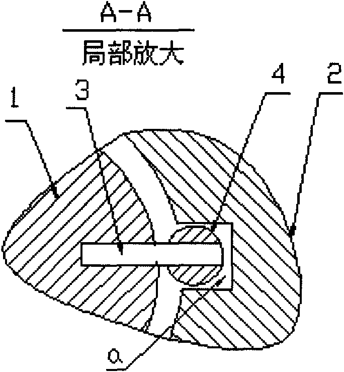 Connecting device of bulb lead screw and worm gear