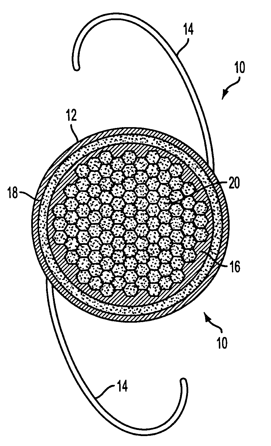 Lens system and method for power adjustment