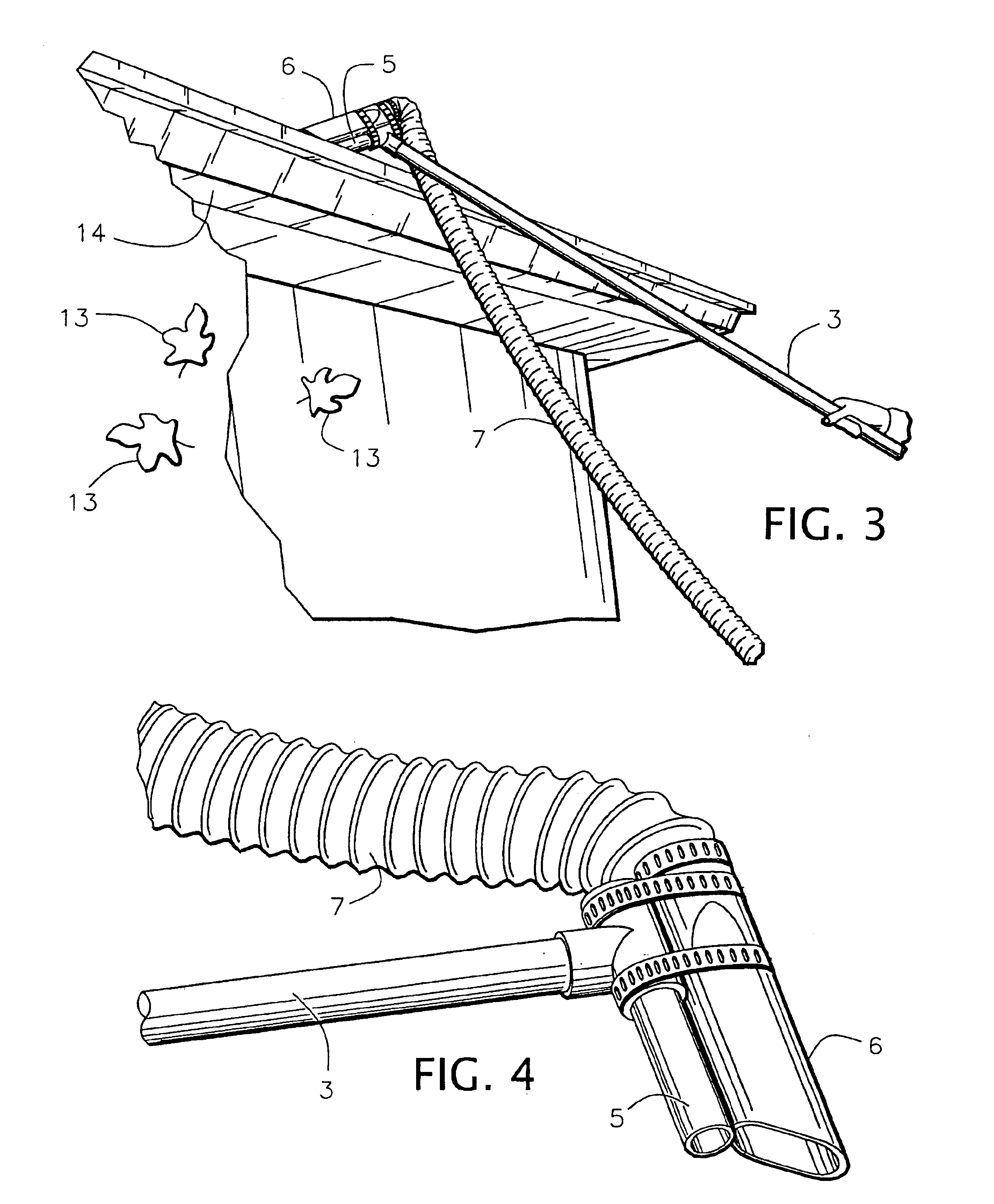 Gutter leaf-blower