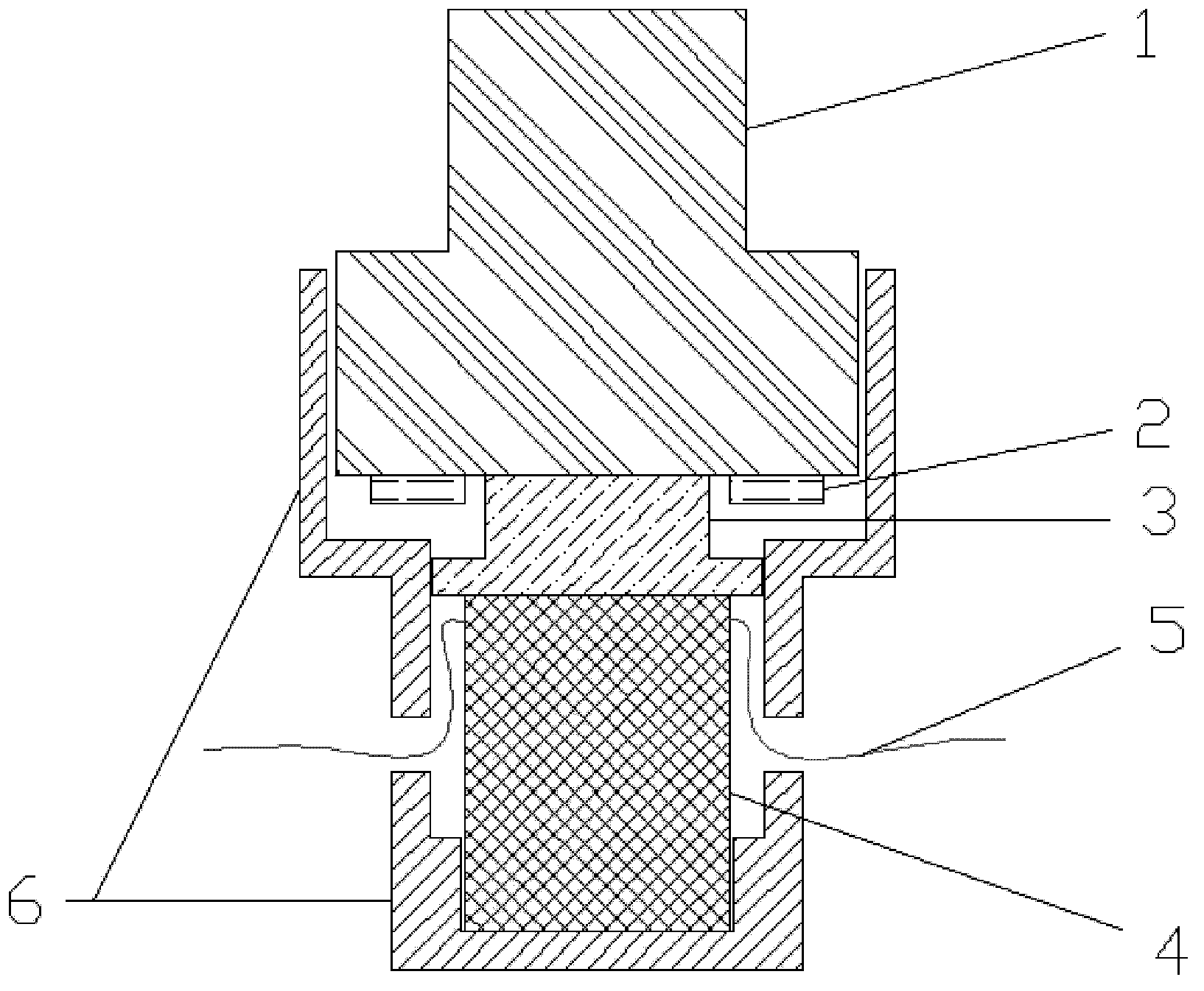 Continuous pressurizing device