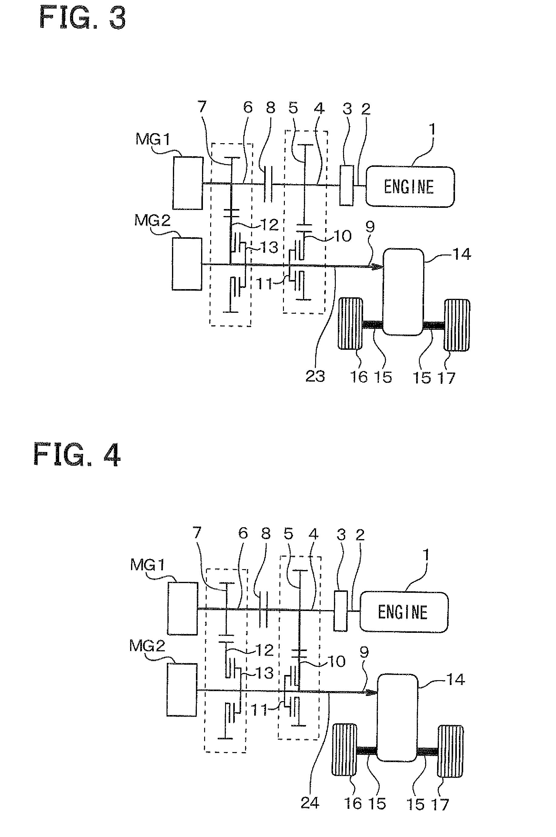 Power transmission device for vehicle