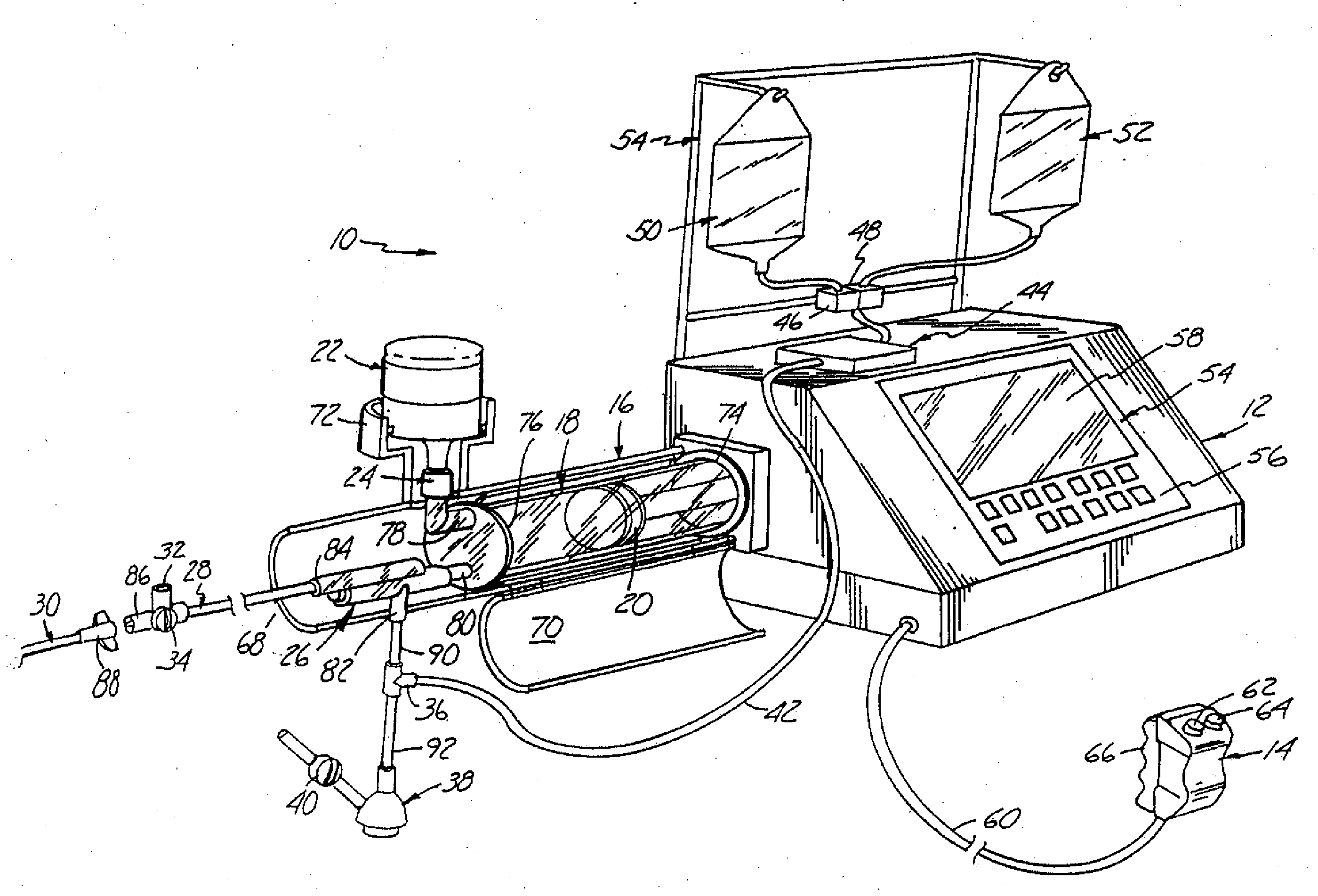 Angiographic injector and injection method