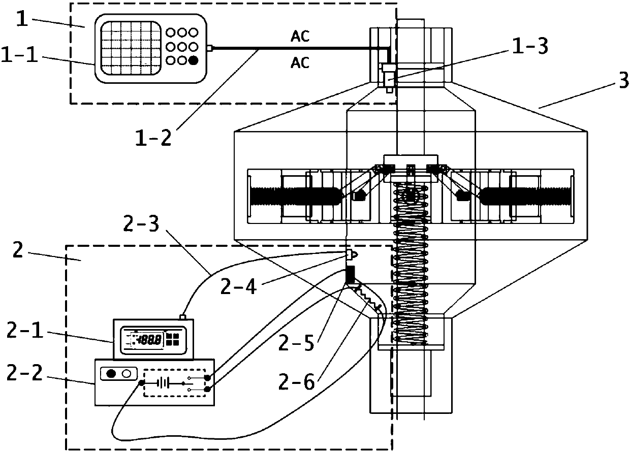 Intelligent damping device and working process based on sma variable stiffness spring