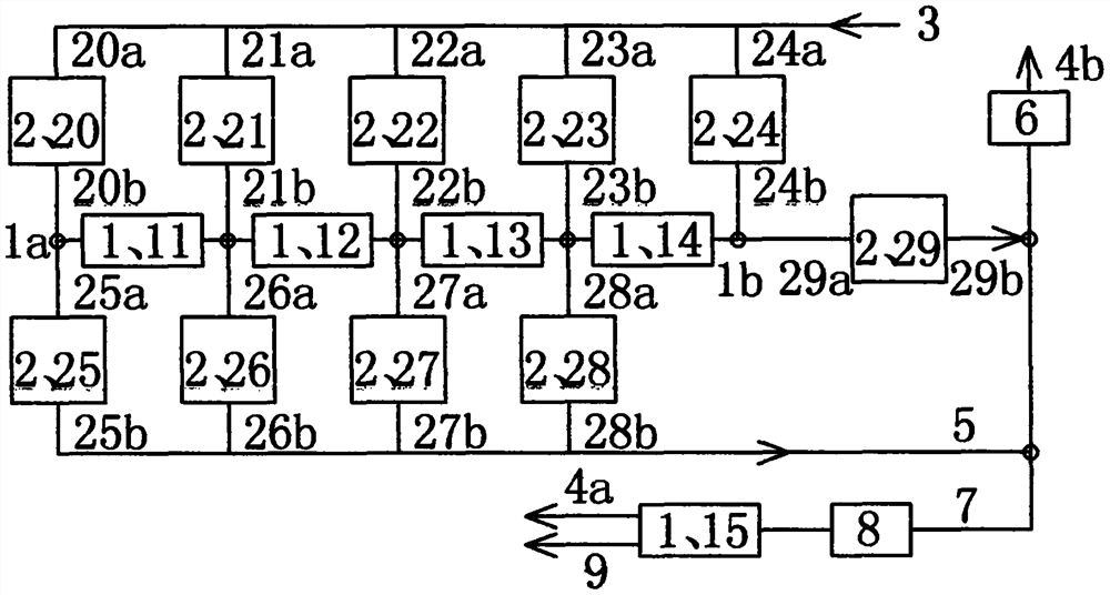 Electric control backflushing switching method of water purifier filter liner waterway and integrated electric control valve device thereof