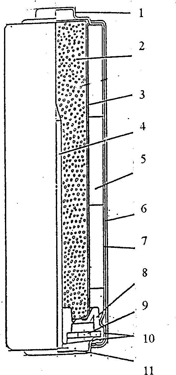 Process for producing basic cell by uisng nano indium hydroxide