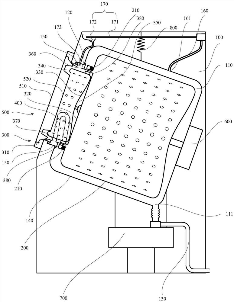 Roller washing machine