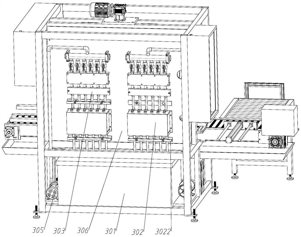 Full-automatic storage battery acid adding and liquid level adjusting detection process and all-in-one machine