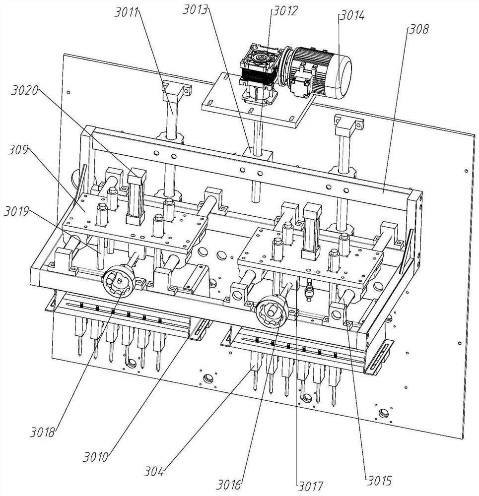 Full-automatic storage battery acid adding and liquid level adjusting detection process and all-in-one machine