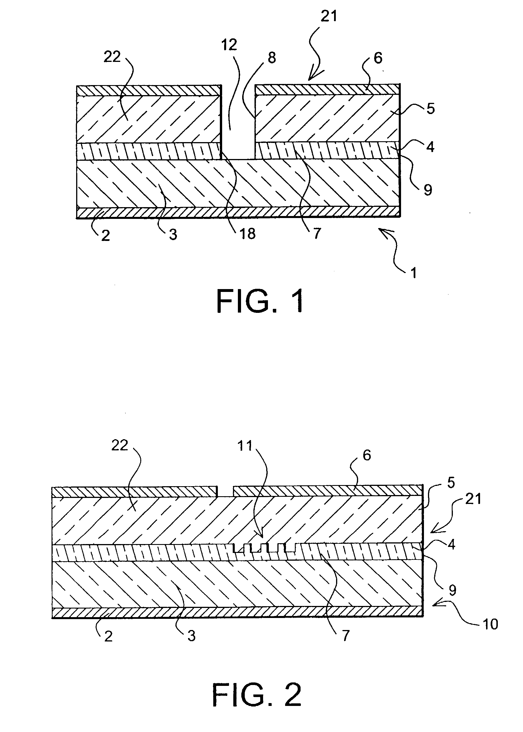 Integrated laser with perot-fabry cavity