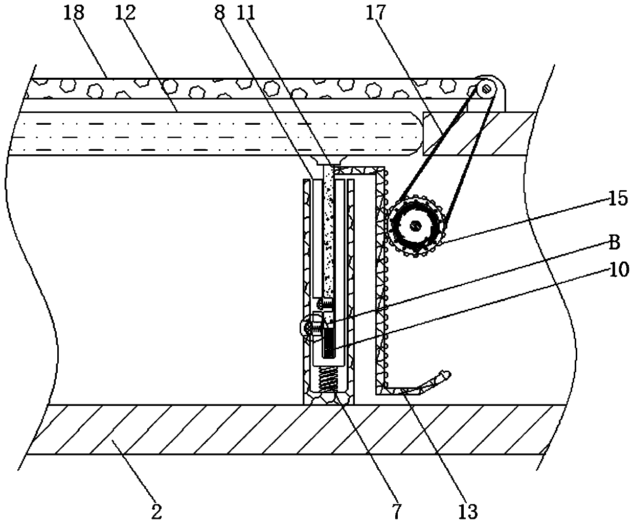 Automatic cosmetic storage device based on electromagnetic induction principle