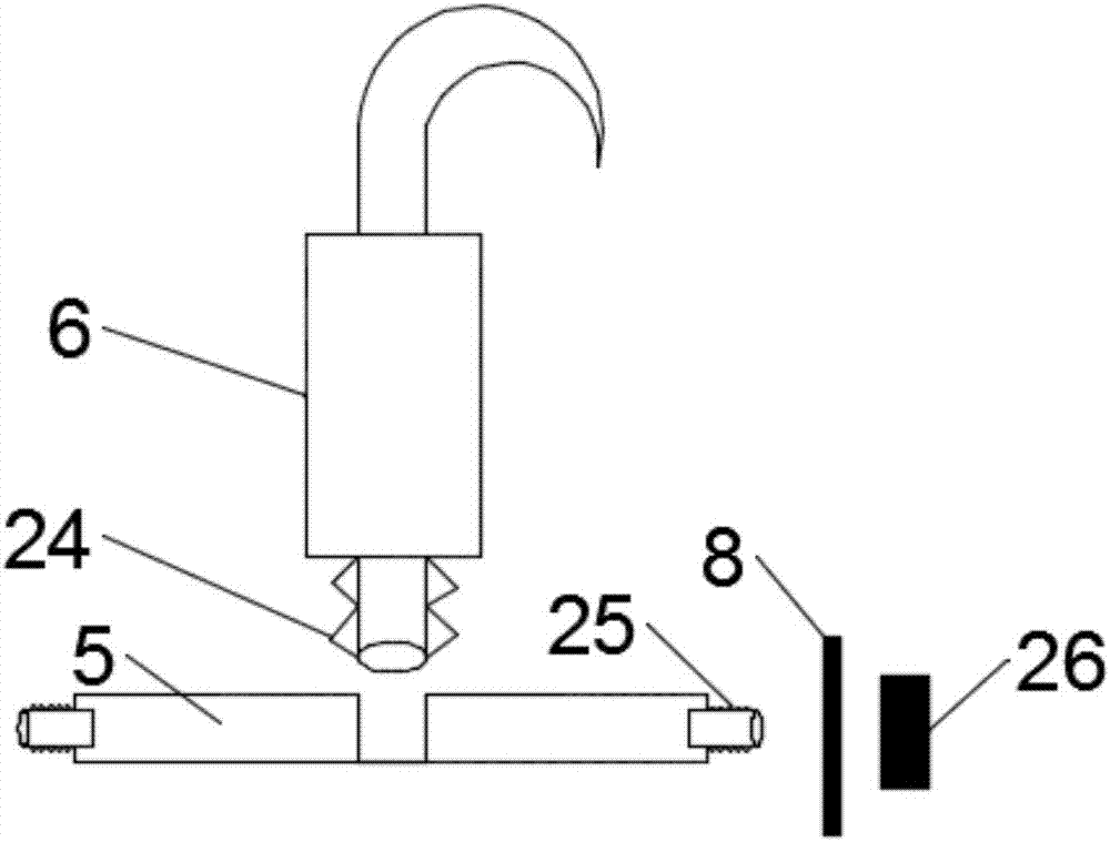 High-precision hanging wheel for multifunctional test