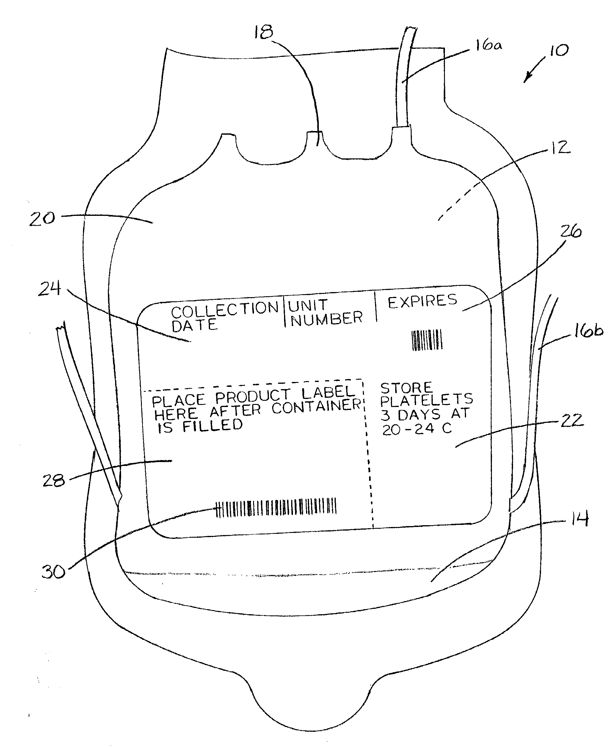 Methods for tracking bags of blood and blood products