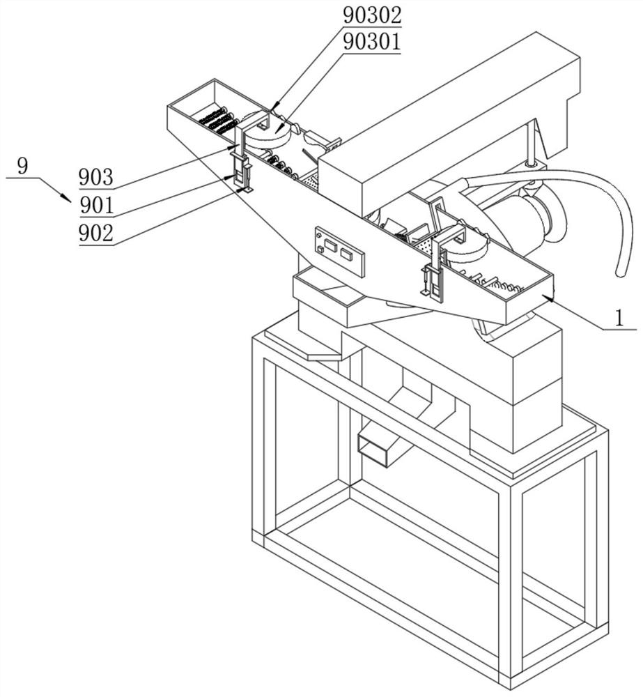 Medicament grinding device for medical care