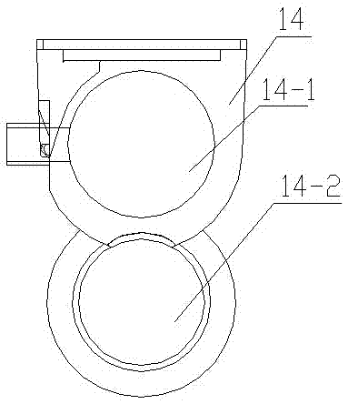 Mechanical linear scanning high-frequency ultrasonic diagnosis device