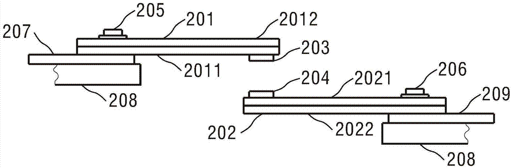 Contact structure and switch apparatus