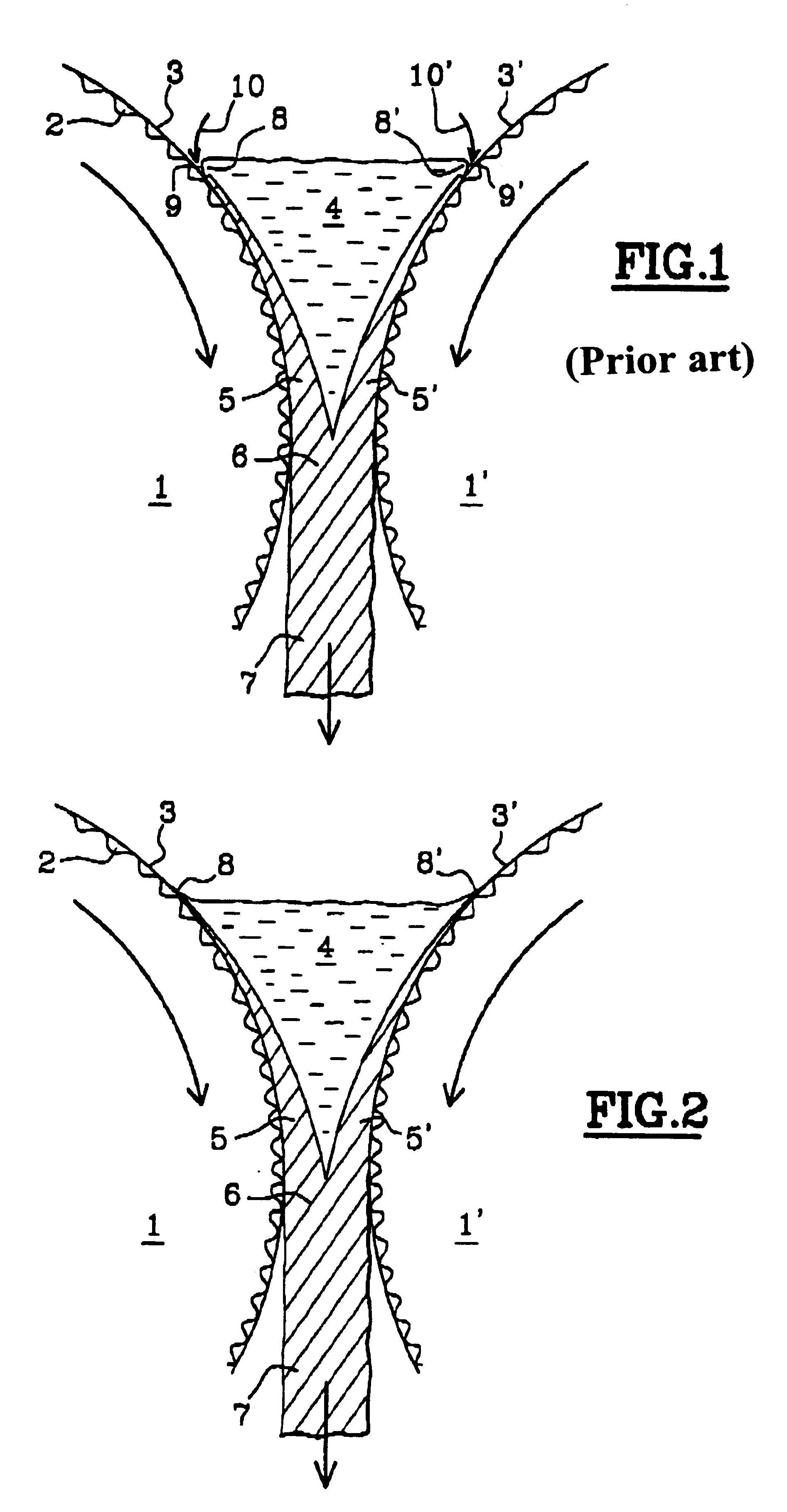 Process for manufacturing carbon-steel strip by twin-roll continuous casting, product produced and apparatus