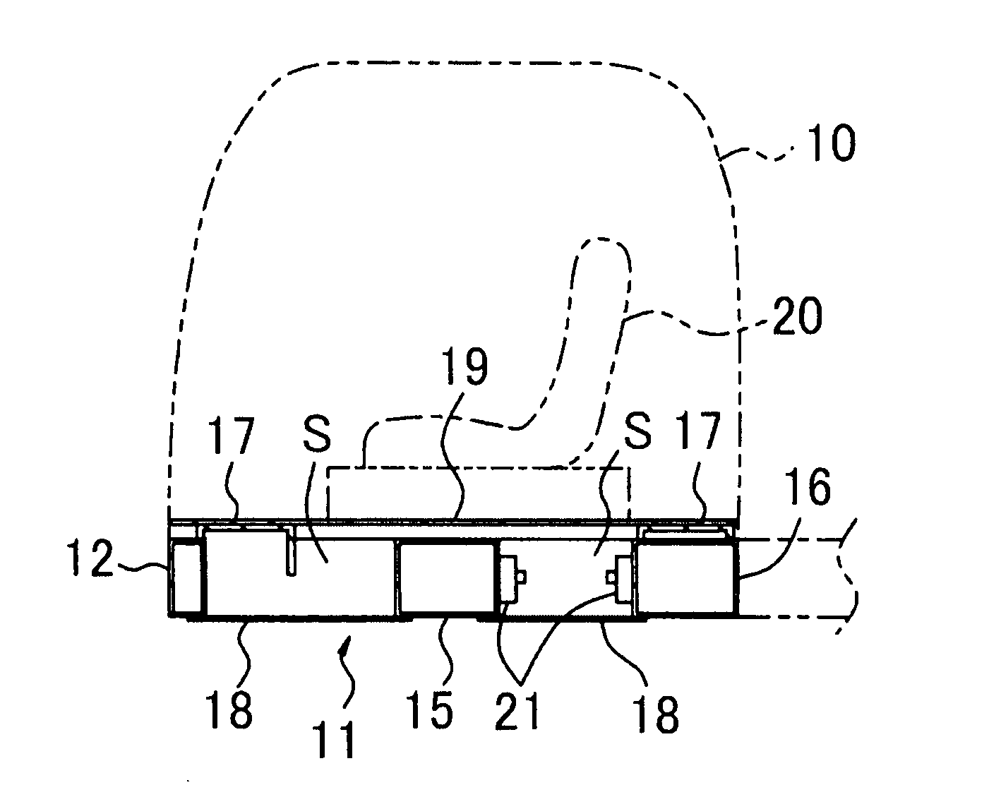 Construction machine with cab noise reduction device