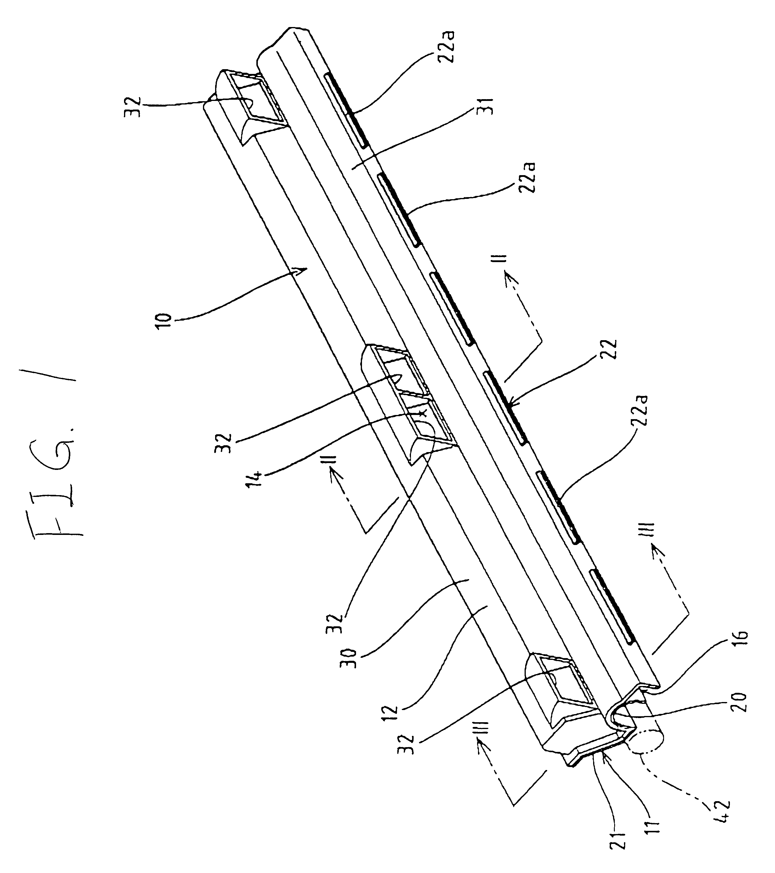 Air guide duct for vehicle