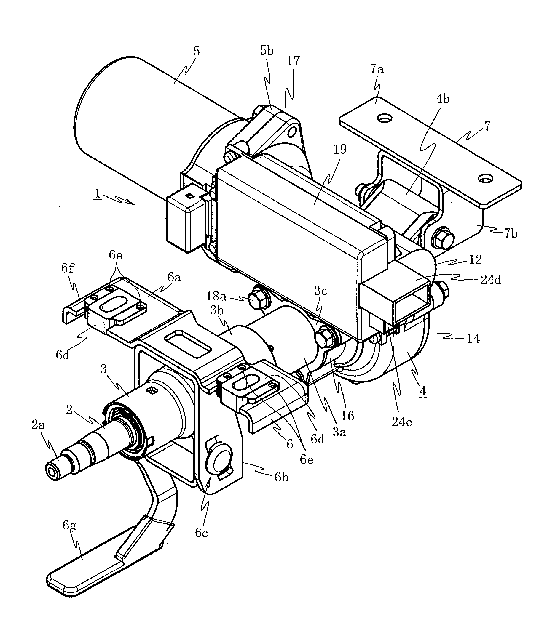 Electric Power Steering Apparatus and Method of Assembling the Same