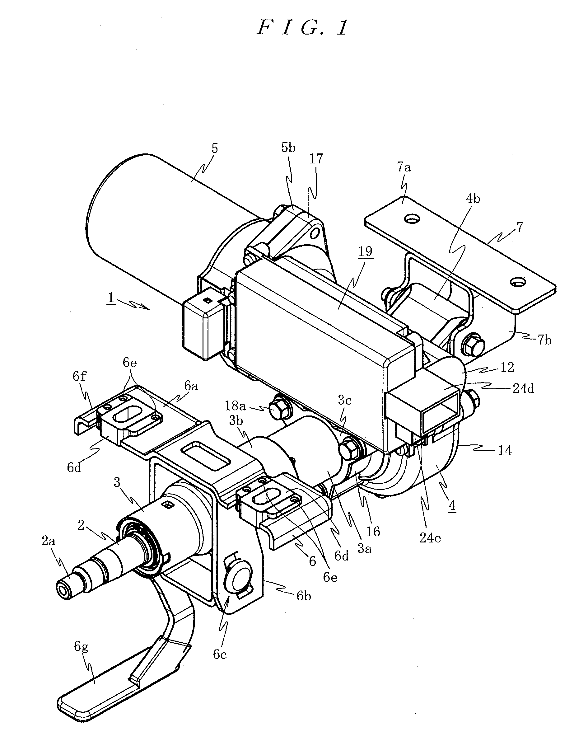 Electric Power Steering Apparatus and Method of Assembling the Same